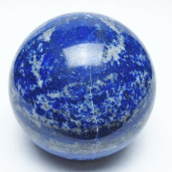 ラピスラズリ 丸玉 65mm スフィア 置物 一点物 151-10081