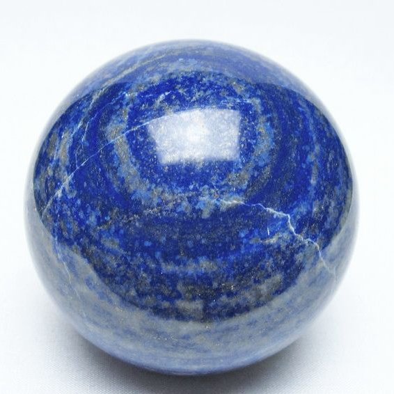 ラピスラズリ 丸玉 78mm スフィア 置物 一点物 151-10098