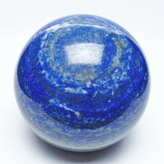 ラピスラズリ 丸玉 79mm スフィア 置物 一点物 151-10100