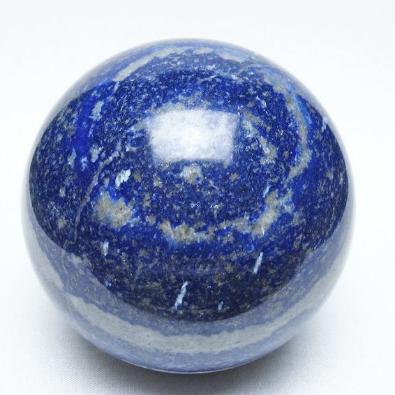 ラピスラズリ 丸玉 79mm スフィア 置物 一点物 151-10101