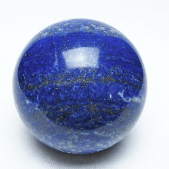 ラピスラズリ 丸玉 64mm スフィア 置物 一点物 151-10114