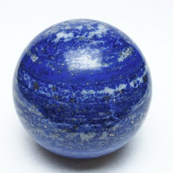 ラピスラズリ 丸玉 64mm スフィア 置物 一点物 151-10115