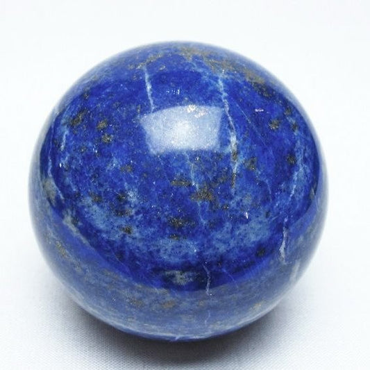 ラピスラズリ 丸玉 64mm スフィア 置物 一点物 151-10116