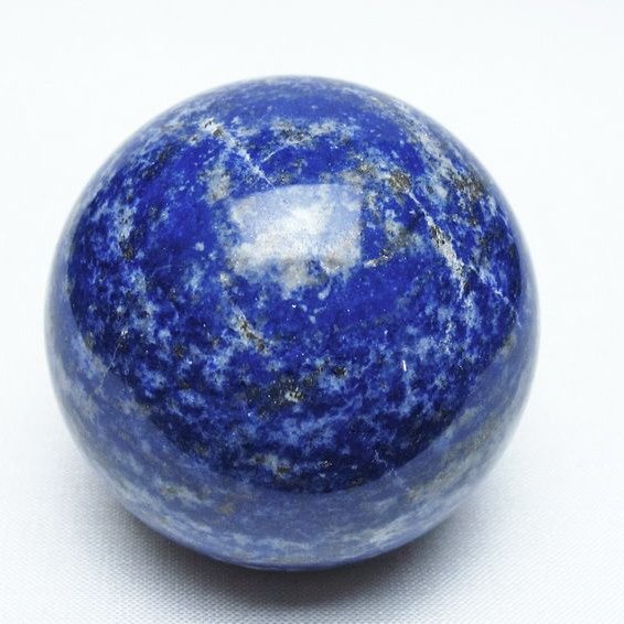 ラピスラズリ 丸玉 55mm スフィア 置物 一点物 151-10124