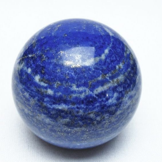 ラピスラズリ 丸玉 54mm スフィア 置物 一点物 151-10127