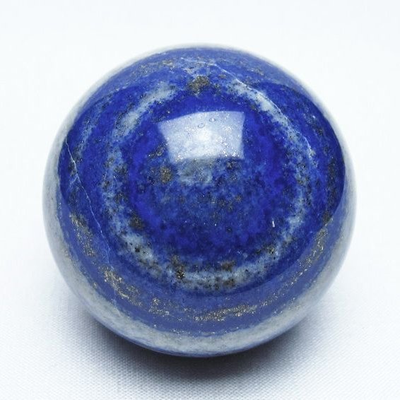 ラピスラズリ 丸玉 53mm スフィア 置物 一点物 151-10129