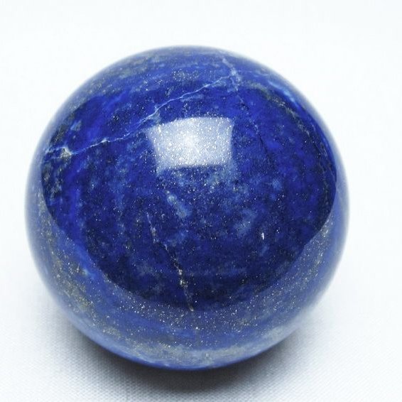ラピスラズリ 丸玉 52mm スフィア 置物 一点物 151-10130