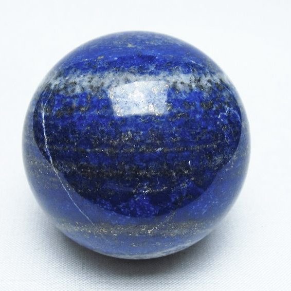 ラピスラズリ 丸玉 52mm スフィア 置物 一点物 151-10131