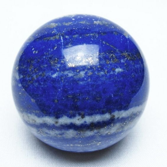 ラピスラズリ 丸玉 53mm スフィア 置物 一点物 151-10138
