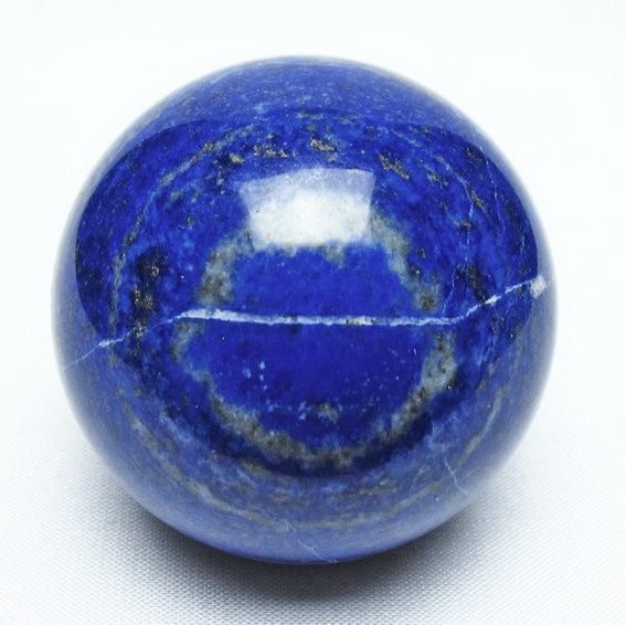 ラピスラズリ 丸玉 54mm スフィア 置物 一点物 151-10140
