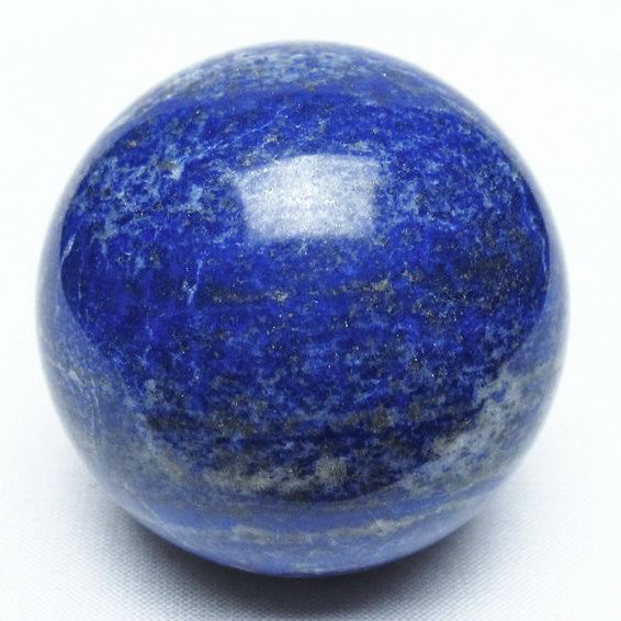 ラピスラズリ 丸玉 55mm スフィア 置物 一点物 151-10143