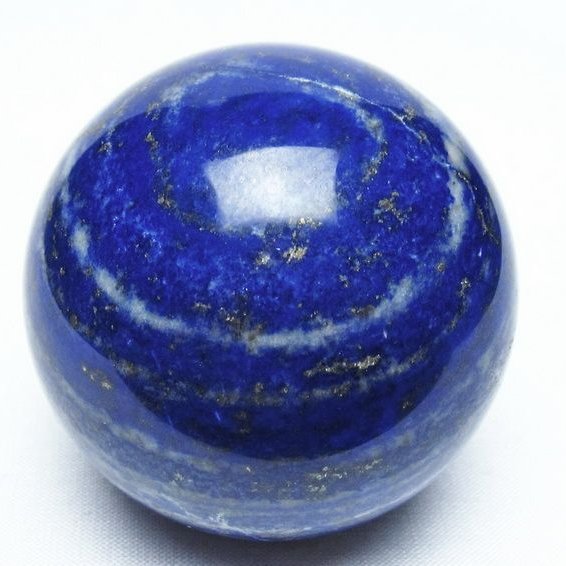 ラピスラズリ 丸玉 60mm スフィア 置物 一点物 151-10146