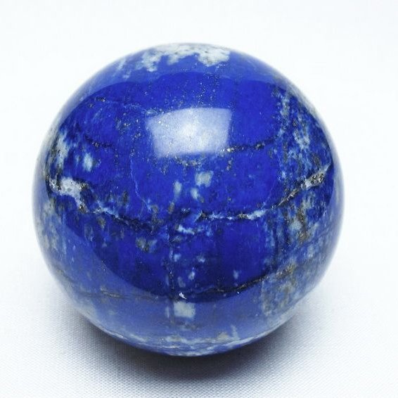 ラピスラズリ 丸玉 60mm スフィア 置物 一点物 151-10147