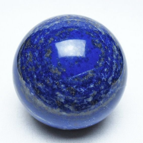 ラピスラズリ 丸玉 60mm スフィア 置物 一点物 151-10148