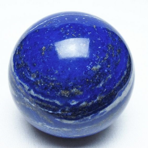 ラピスラズリ 丸玉 64mm スフィア 置物 一点物 151-10153