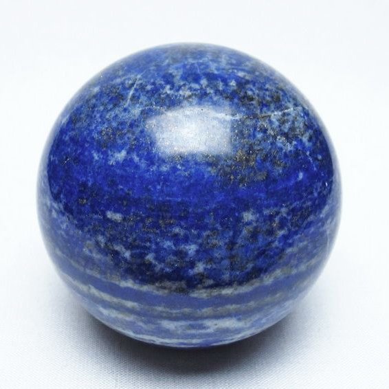 ラピスラズリ 丸玉 65mm スフィア 置物 一点物 151-10155