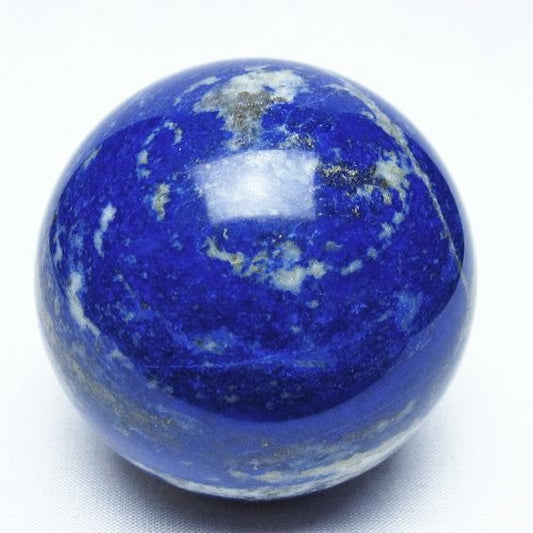 ラピスラズリ 丸玉 65mm スフィア 置物 一点物 151-10156