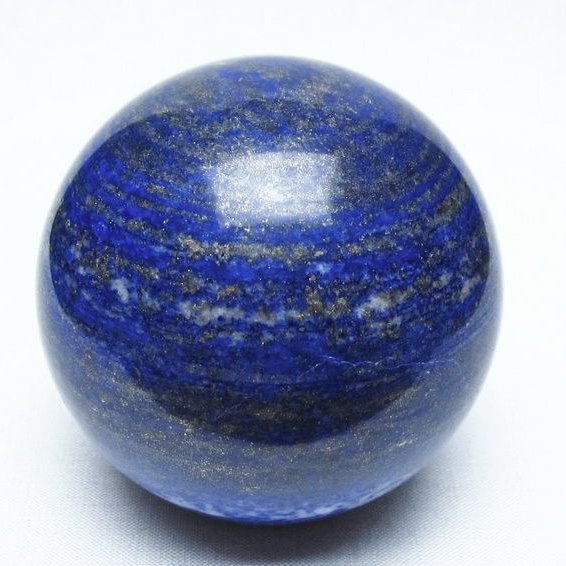 ラピスラズリ 丸玉 68mm スフィア 置物 一点物 151-10158