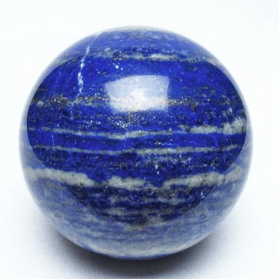 ラピスラズリ 丸玉 68mm スフィア 置物 一点物 151-10159