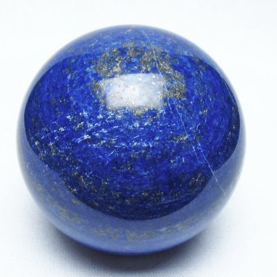 ラピスラズリ 丸玉 69mm スフィア 置物 一点物 151-10160