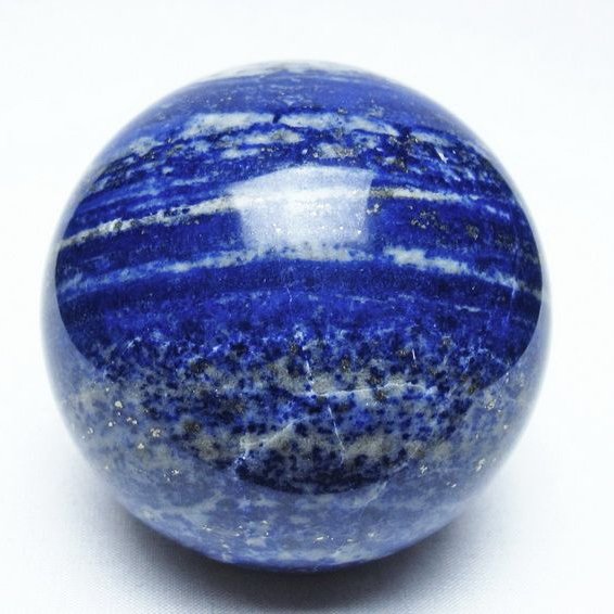 ラピスラズリ 丸玉 78mm スフィア 置物 一点物 151-10162