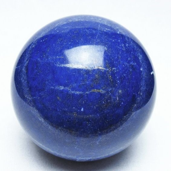 ラピスラズリ 丸玉 83mm スフィア 置物 一点物 151-10164