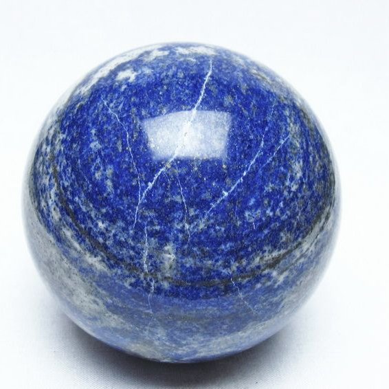 ラピスラズリ 丸玉 84mm スフィア 置物 一点物 151-10171