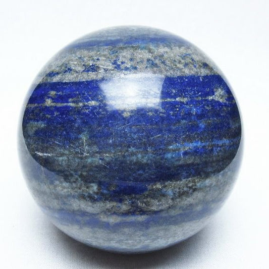 1.1Kg ラピスラズリ 丸玉 88mm スフィア 置物 一点物 151-10176