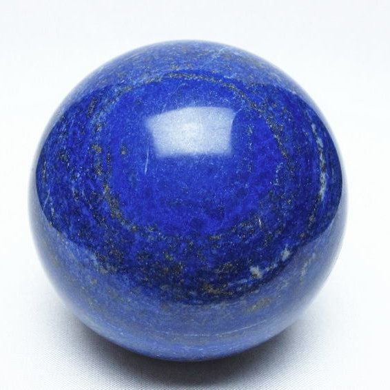 ラピスラズリ 丸玉 80mm スフィア 置物 一点物 151-10186