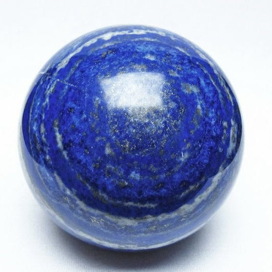 1.3Kg ラピスラズリ 丸玉 93mm スフィア 置物 一点物 151-10189