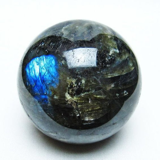 ラブラドライト 丸玉 64mm スフィア 一点物 151-6729