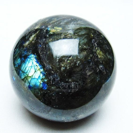 ラブラドライト 丸玉 64mm スフィア 一点物 151-6730