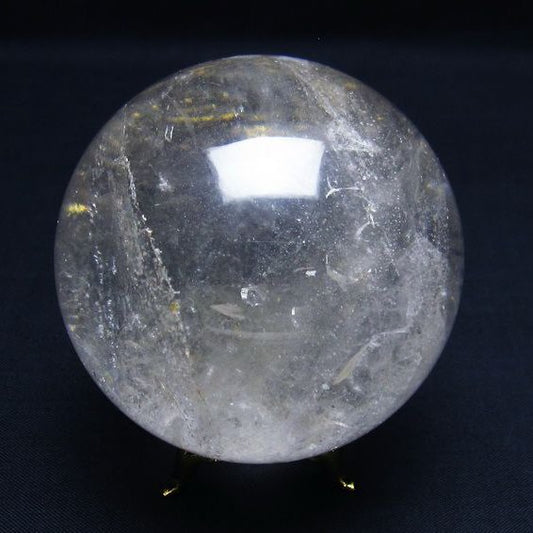 水晶 丸玉 68mm 水晶玉 一点物  151-7120