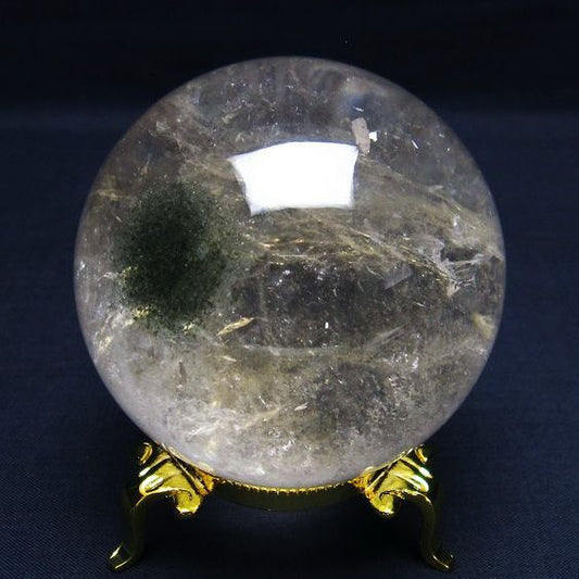 水晶 丸玉 73mm 水晶玉 一点物  151-7126