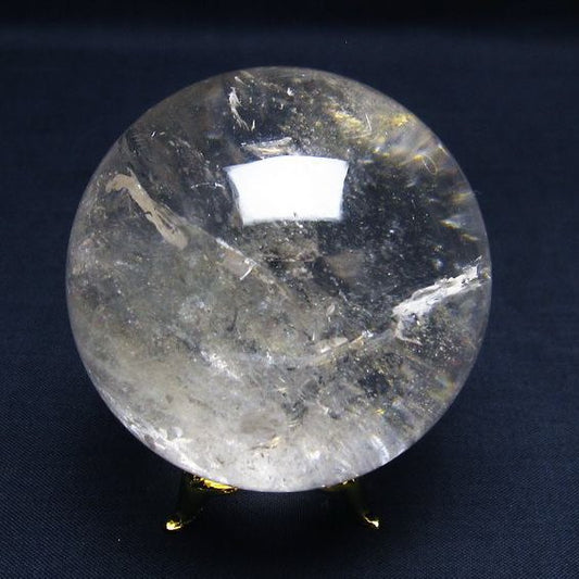 水晶 丸玉 63mm 水晶玉 一点物  151-7147