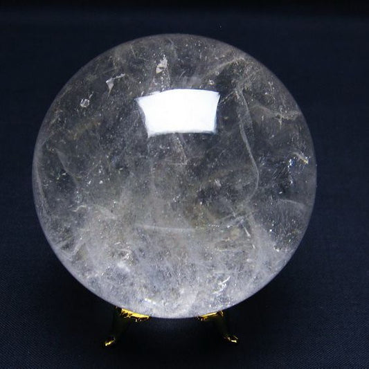 水晶 丸玉 68mm 水晶玉 一点物  151-7176