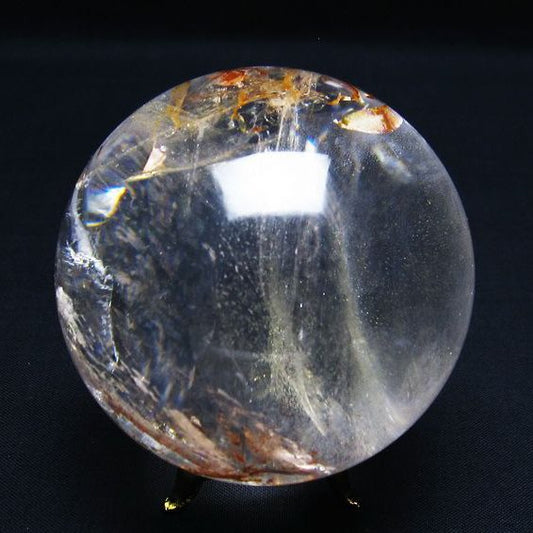 水晶 丸玉 67mm 水晶玉 一点物  151-7184