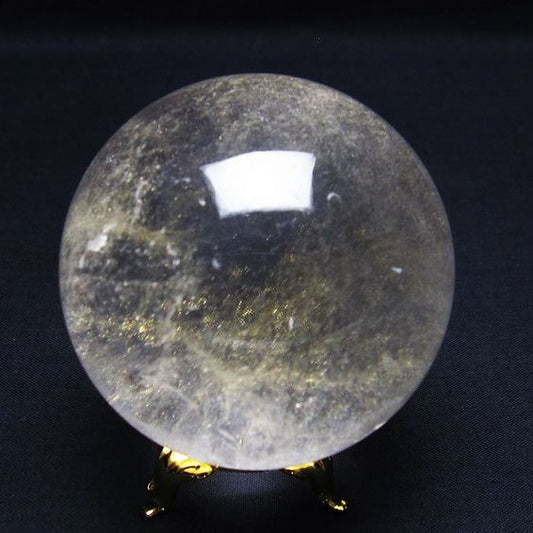 水晶 丸玉 62mm 水晶玉 一点物  151-7189