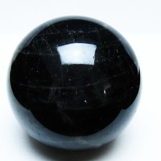 モリオン 丸玉 88mm 黒水晶 丸玉 モリオン スフィア 一点物 151-8520