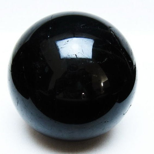 モリオン 丸玉 87mm 黒水晶 丸玉 モリオン スフィア 一点物 151-8525