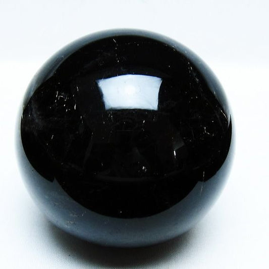 モリオン 丸玉 88mm 黒水晶 丸玉 モリオン スフィア 一点物 151-8528