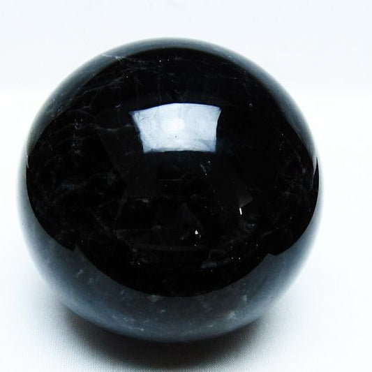 1Kg モリオン 丸玉 89mm 黒水晶 丸玉 モリオン スフィア 一点物 151-8530