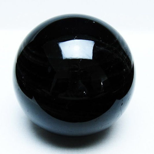1Kg モリオン 丸玉 89mm 黒水晶 丸玉 モリオン スフィア 一点物 151-8532