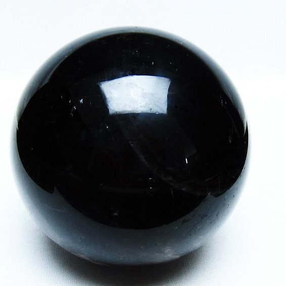 1.1Kg モリオン 丸玉 92mm 黒水晶 丸玉 モリオン スフィア 一点物 151-8537