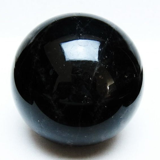 1.1Kg モリオン 丸玉 92mm 黒水晶 丸玉 モリオン スフィア 一点物 151-8538