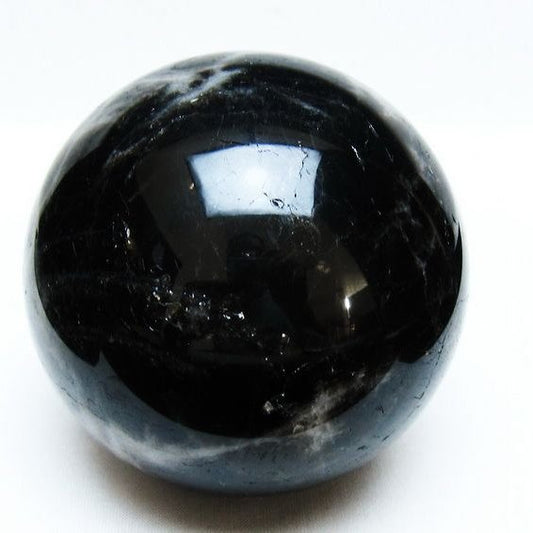 1.2Kg モリオン 丸玉 94mm 黒水晶 丸玉 モリオン スフィア 一点物 151-8541
