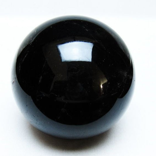 モリオン 丸玉 81mm 黒水晶 丸玉 モリオン スフィア 一点物 151-8566