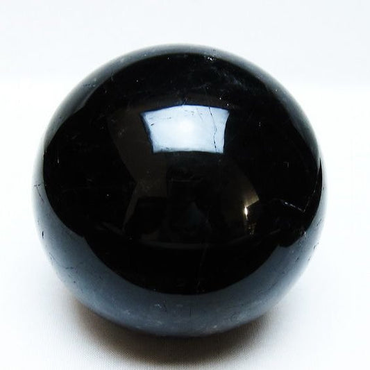 モリオン 丸玉 88mm 黒水晶 丸玉 モリオン スフィア 一点物 送料無料 151-8571