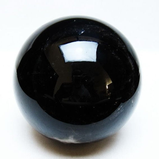 1.5Kg モリオン 丸玉 105mm 黒水晶 丸玉 モリオン スフィア 一点物 151-8579