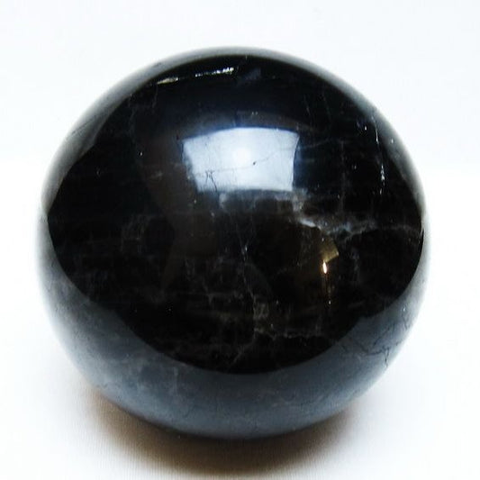 1.6Kg モリオン 丸玉 110mm 黒水晶 丸玉 モリオン スフィア 一点物 151-8580